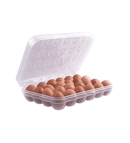 Huevera Organizador Huevos Refrigerador 24 Huevos Tapa