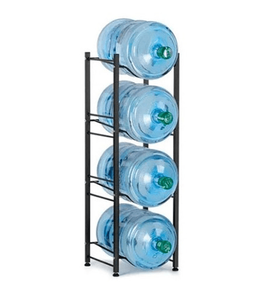 Rack Para 4 Bidones De Agua 20l Estante Organizador Hierro