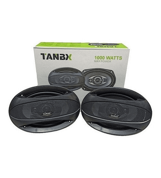 Kit 2 Parlantes Tanbx Tb-6942 1000w 16cms 3 Vias