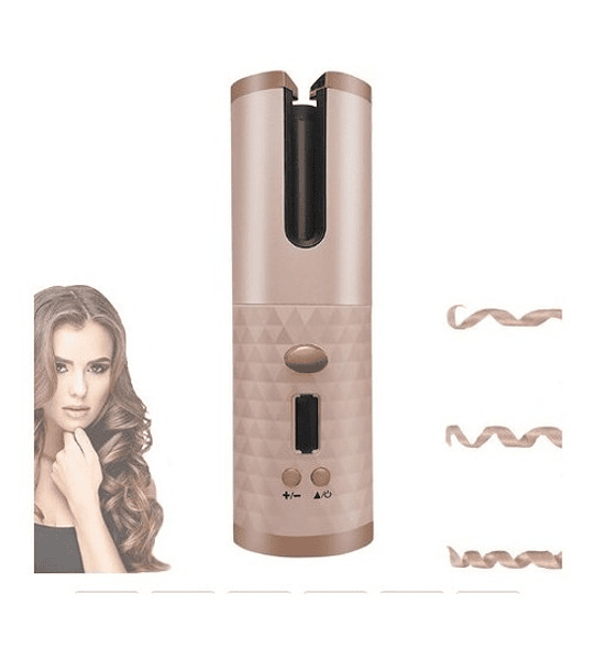 Onduladora Rizadora De Ondas Cabello Portátil Automático