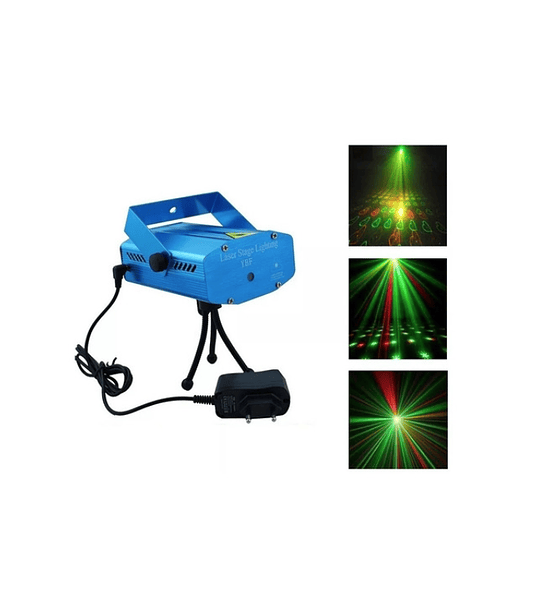 Proyector Laser Luces Led Casa Navidad Fiestas
