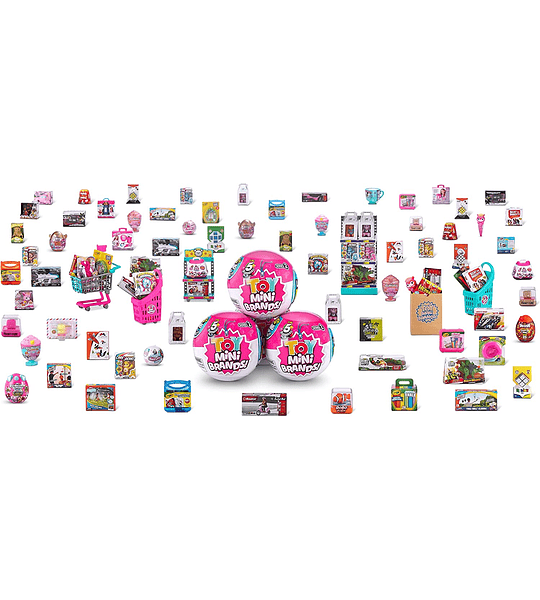 Zuru Mini Brands Toys - Bola Con 5 Sorpresas