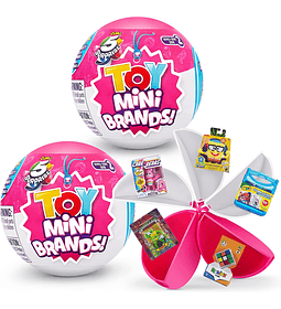 Zuru Mini Brands Toys - Bola Con 5 Sorpresas