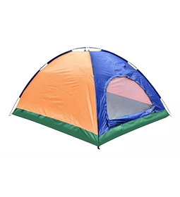 Carpa Camping Impermeable Armable Acampar 5 Personas