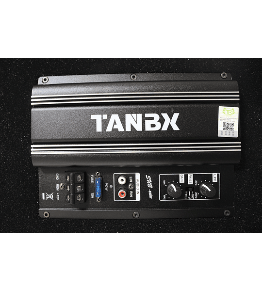 Subwoofer Parlante 10 Pulgadas 300w Tanbx Tb-1360 + Kit Cables Amplificador 1500 Watts