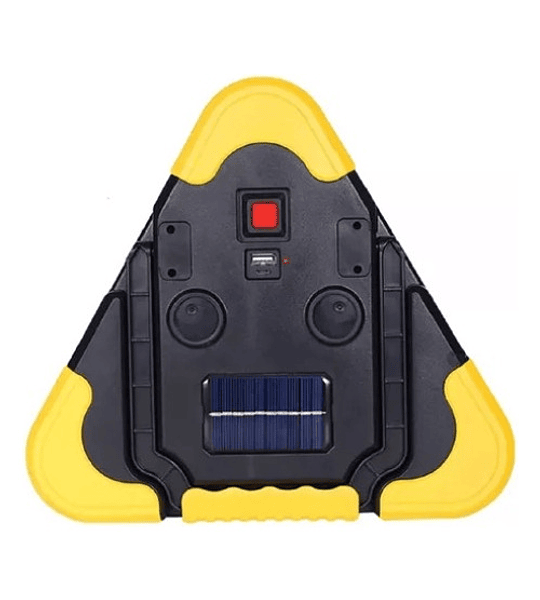 Triangulo Seguridad Led Solar Luces Emergencia Auto