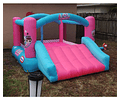 Casa de rebote inflable Jump 'n Slide con soplador