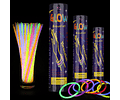 100 Pulseras Luminosas Quimicas Neon Glow Luz Cotillon Led