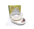 Balanza Pesa Digital Cocina 5 Kg Con Bowl