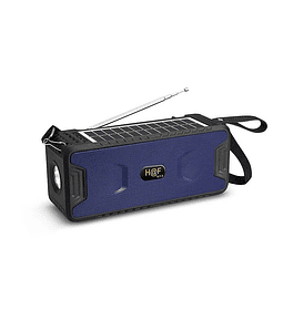 Parlante Bluetooth Luz Solar Portatil Usb Radio Linterna