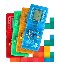 Consola Juego Portatil Tetris 9999 En 1 Juegos Retro Niños