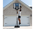 Aro de baloncesto portátil de policarbonato Spalding de 44"