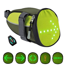 Bolso Para Bicicleta Con Indicador De Direcion Led