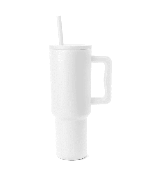 Vaso Termo Con Tapa 1200ml Acero Inoxidable Con Asa