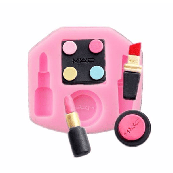 Molde fondant Cosméticos Mac