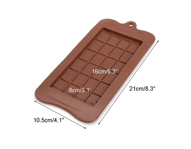 Molde Chocolate Tableta Grande Silicona