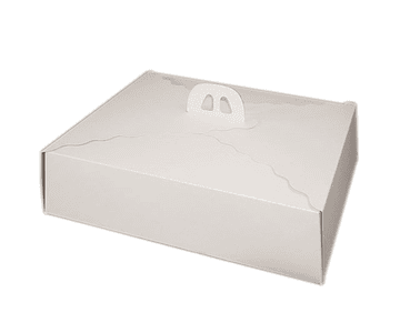 Caja torta rectangular con manilla 35x45