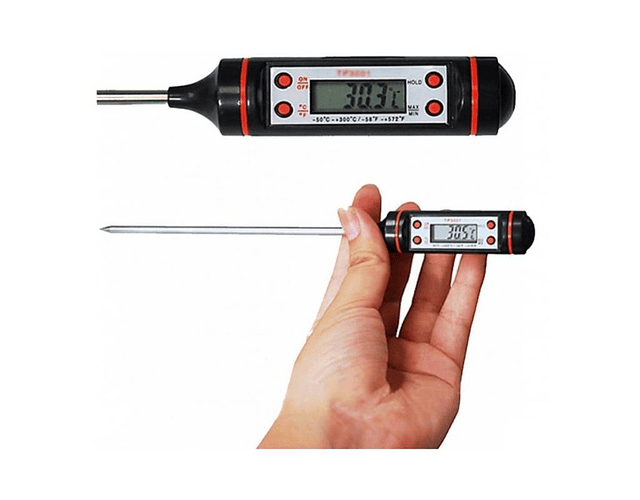 Termómetro para medir temperatura cocina