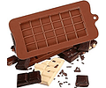 Molde silicona barra chocolate