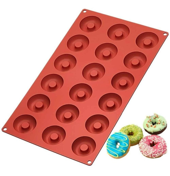 Molde de silicona para donuts. Ahora a 11,99 €.