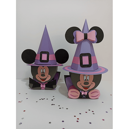 Especial Minnie y Mickey Halloweem