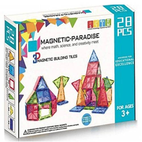 Juego de 28 piezas magnéticas Magnetic-Paradise