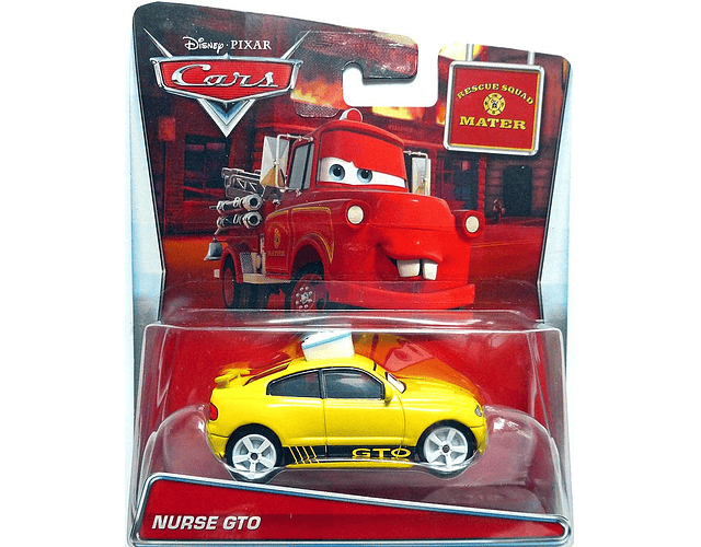 Nurse GTO - Cars Toon 2 - Rescue Squad Mater