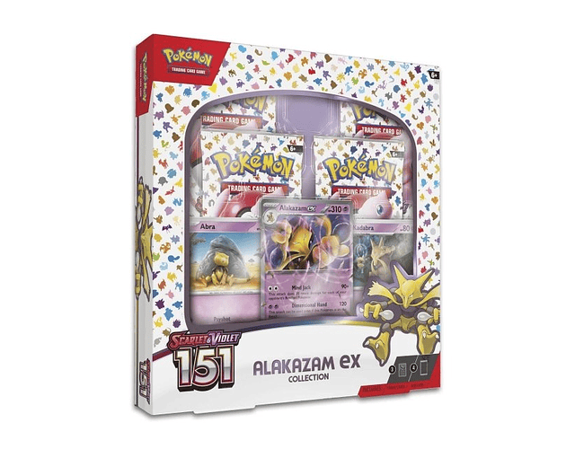 Pokémon 151 Alakazam ex Collection (Producto en Inglés)