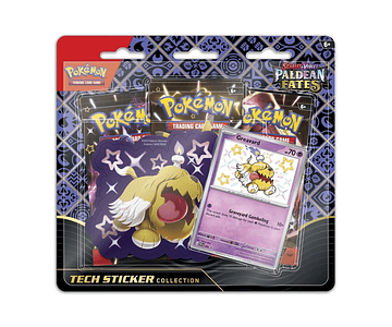 Pokémon Paldean Fates Tech Sticker Collection Shiny Greavard