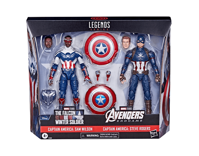 Captain America (Sam Wilson & Steve Rogers) Marvel Legends