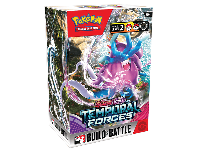 Pokémon Temporal Forces Build & Battle Box (Combina & Combate)