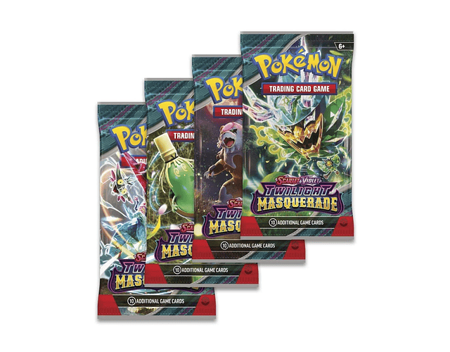 Pokémon Mascarada Crepuscular Booster Pack (sobre)