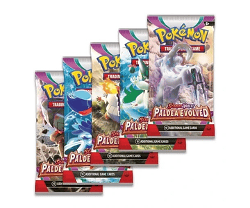 Pokémon Evoluciones en Paldea Booster Pack (sobre)