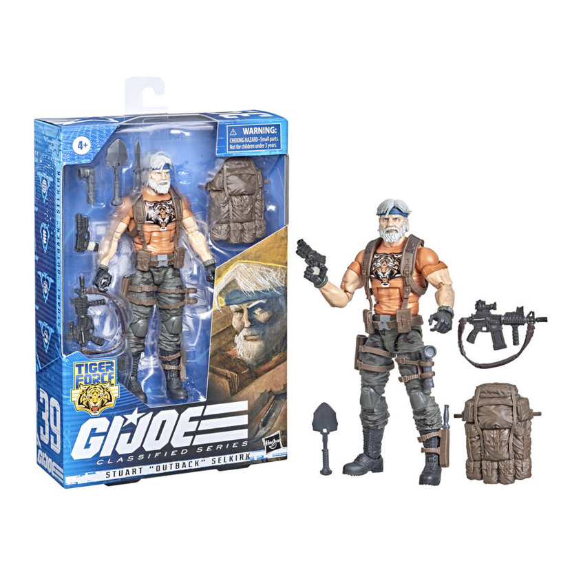 Stuart Outback Selkirk Gi Joe Classified Series Tiger Forc