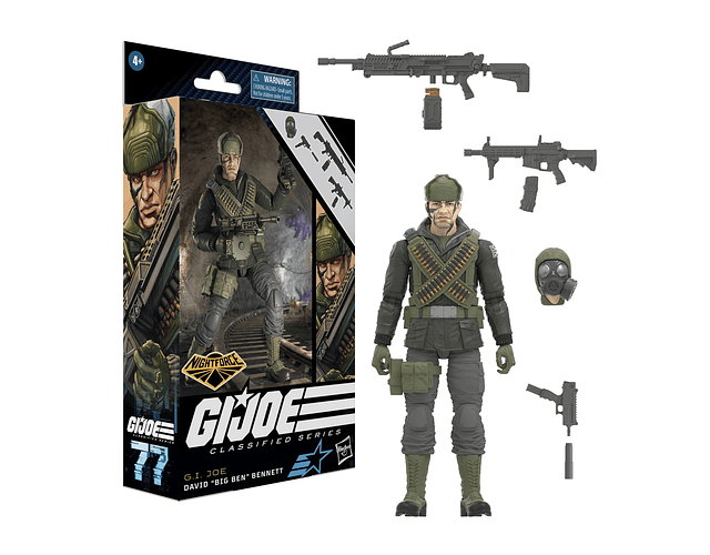 David “Big Ben” Bennett Gi Joe Classified Series Nightforce 077