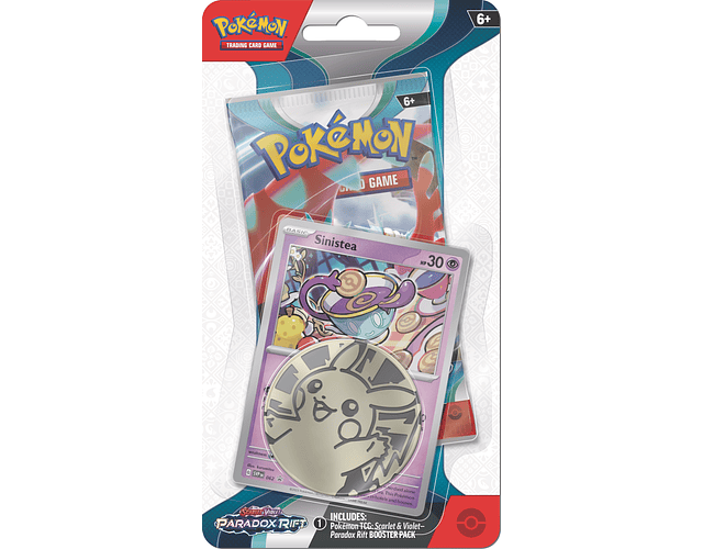 Pokémon Paradox Rift Checklane Blister Sinistea