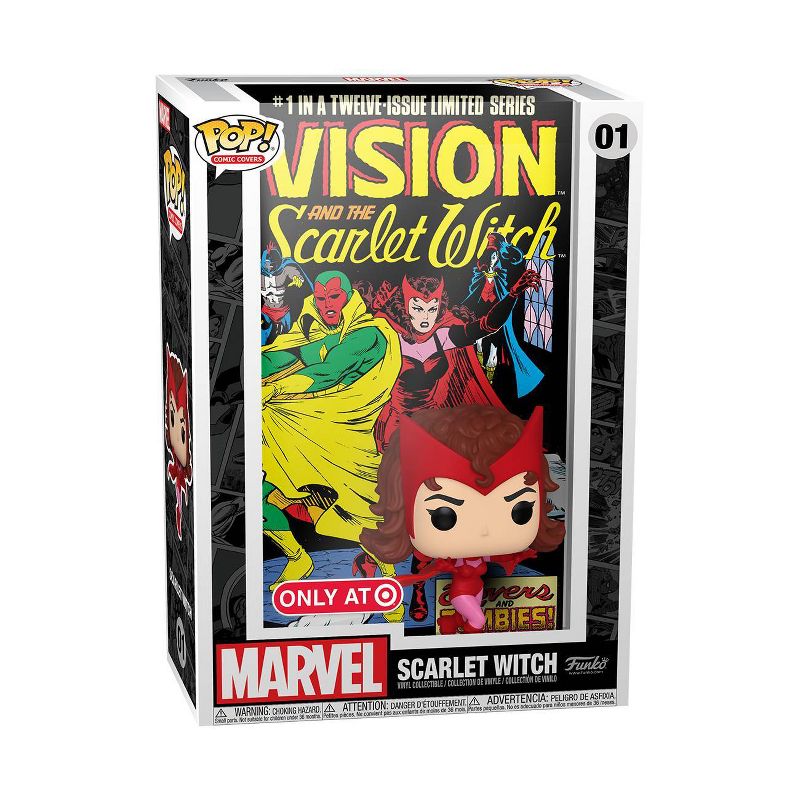 Scarlet Witch Funko Pop! & Comic Covers Marvel 01
