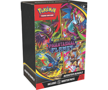 Pokémon Booster Bundle Phantasmal Flames Inglés