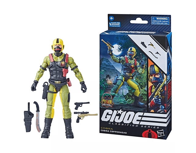 Cobra Copperhead Gi Joe Classified Series Python Patrol 096