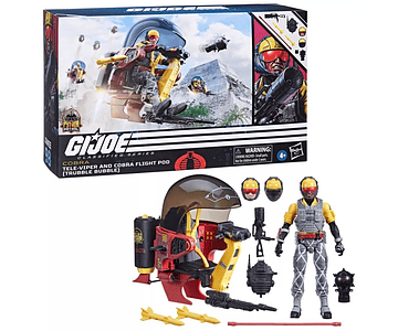 Tele-Viper & Cobra Flight Pod (Trubble Bubble) Gi Joe Classified Series Python Patrol 098