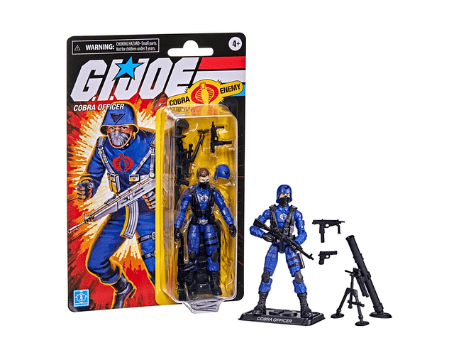 Cobra Officer Gi Joe Retro Series 3.75