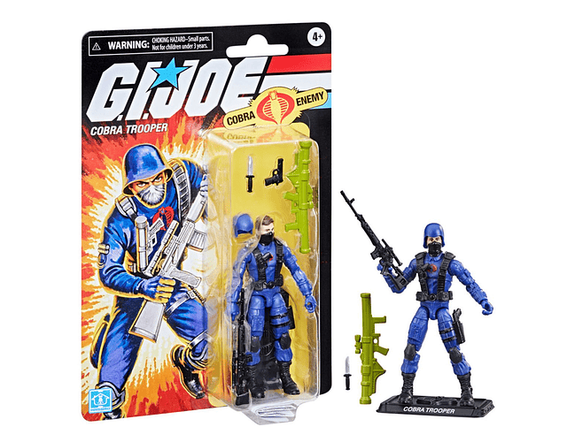 Cobra Trooper Gi Joe Retro Series 3.75
