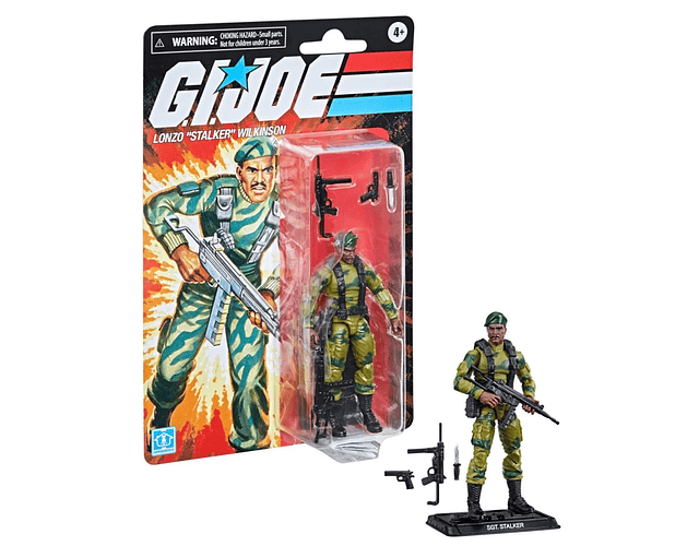 Lonzo Stalker Wilkinson Gi Joe Retro Series 3.75