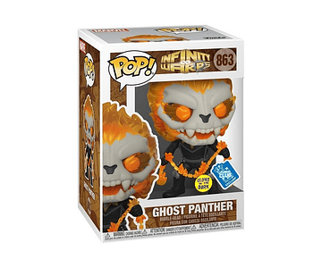 Ghost Panther Funko Pop! Infinity Warps 863 Glow in the Dark