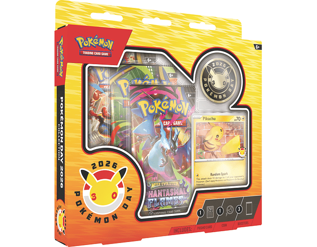 Pokémon Colección Día de Pokémon 2026 Inglés PREVENTA