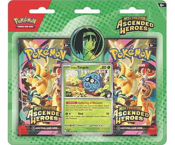 Pokémon Héroes Ascendentes 2pk Blister (Erika) Inglés PREVENTA