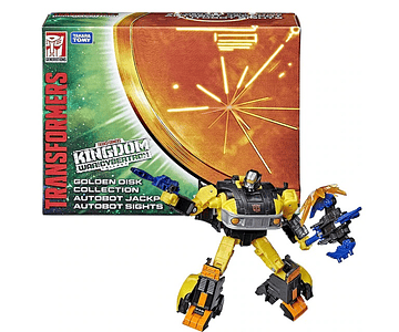 Autobot Jackpot & Sights Transformers War For Cybertron Kingdom