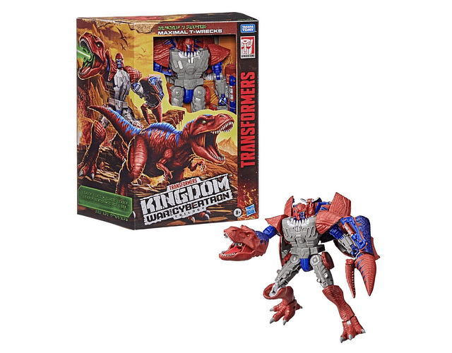 Maximal T-Wrecks Transformers War For Cybertron Kingdom 37