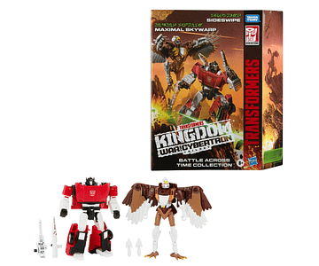 Sideswipe & Maximal Skywarp Transformers War For Cybertron Kingdom 42
