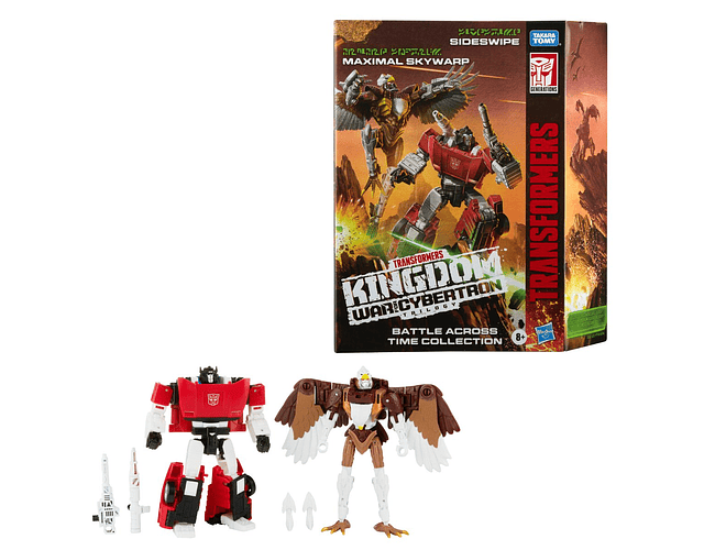 Sideswipe & Maximal Skywarp Transformers War For Cybertron Kingdom 42